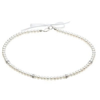 Sterling Silver and Pearl Necklace