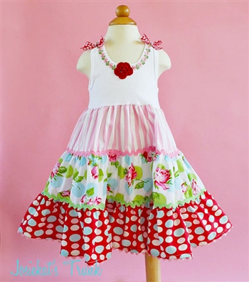Sugar Rose Summer Twirl Dress