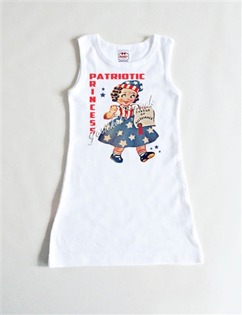 Patriotic Princess Vintage Tank Dress