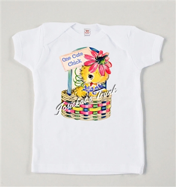 Retro Easter Chick Vintage Tee