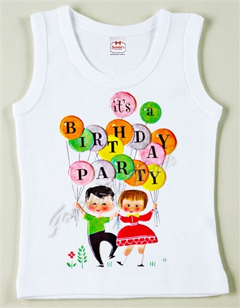 Retro Birthday Party Vintage Tee