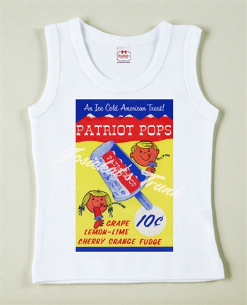 4th of July Patriot Pop Ice Cream Vintage Tee