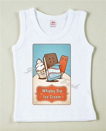 Whippy Dip Retro Ice Cream Vintage Tee