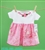 Shabby Pink Toile Babydoll Dress