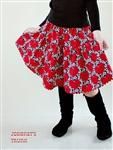 Damask Heart Valentine Skirt